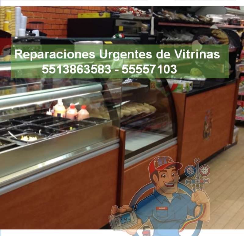 Reparaciones Urgentes de Vitrinas 