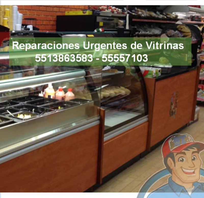 Reparaciones Urgentes de Vitrinas 