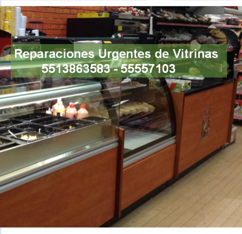 Reparaciones Urgentes de Vitrinas 