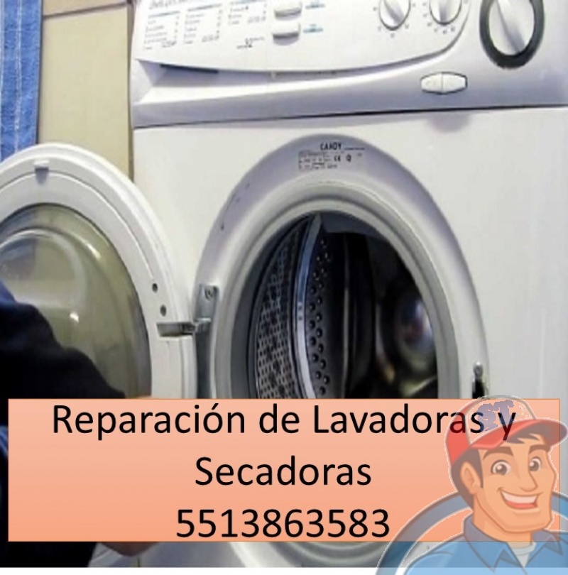 Reparación de Lavadoras y Secadoras