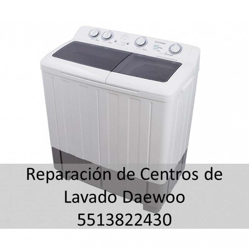 Reparación de Centros de Lavado Daewoo