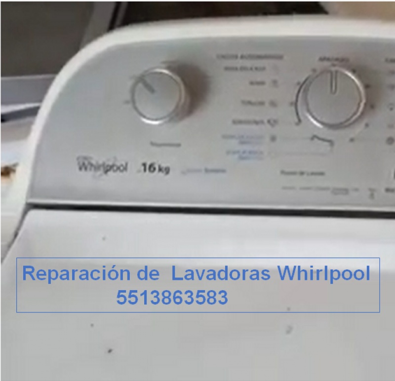 Reparación de Lavadoras Whirlpool en CDMX álvaro Obregón
