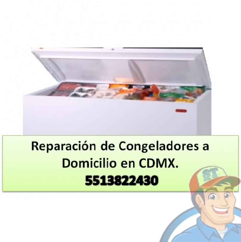 Reparación de Congeladores a Domicilio en CDMX.