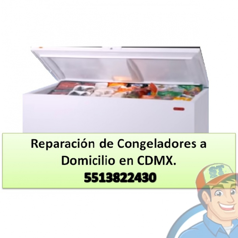 Reparación de Congeladores a Domicilio en CDMX.