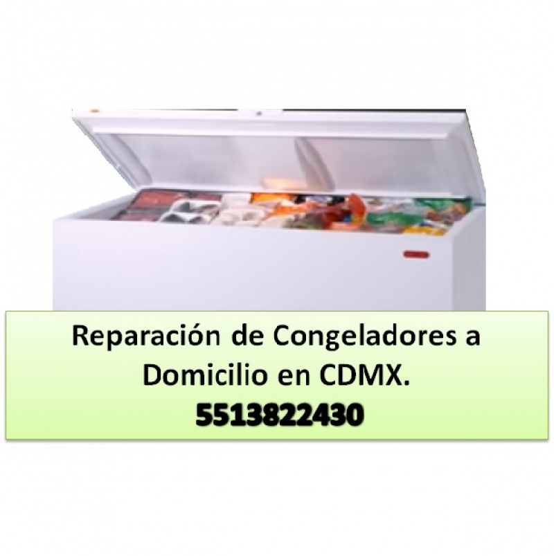 Reparación de Congeladores a Domicilio en CDMX.