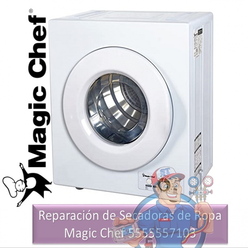 Reparación de Secadora de Ropa Magic Chef