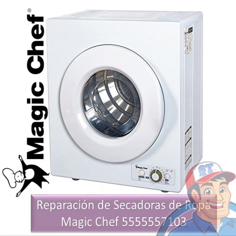 Reparación de Secadora de Ropa Magic Chef