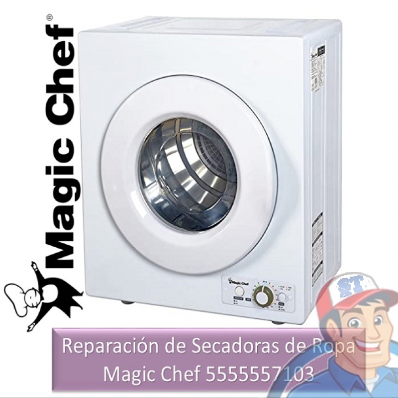 Reparación de Secadora de Ropa Magic Chef