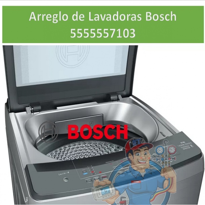 Reparación de Lavadora Bosch 