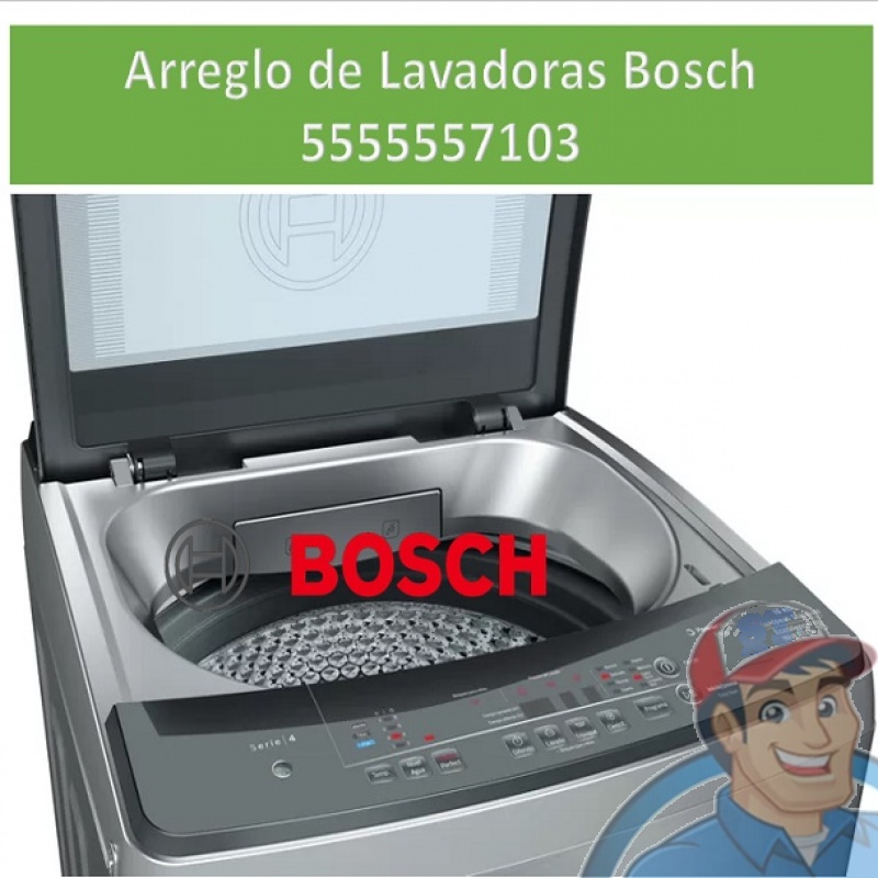 Reparación de Lavadora Bosch 